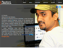 Tablet Screenshot of prashantabhishek.com